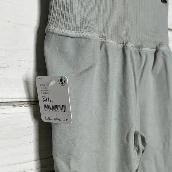 Free People Good Karma Legging Sea Glass Green Size Medium